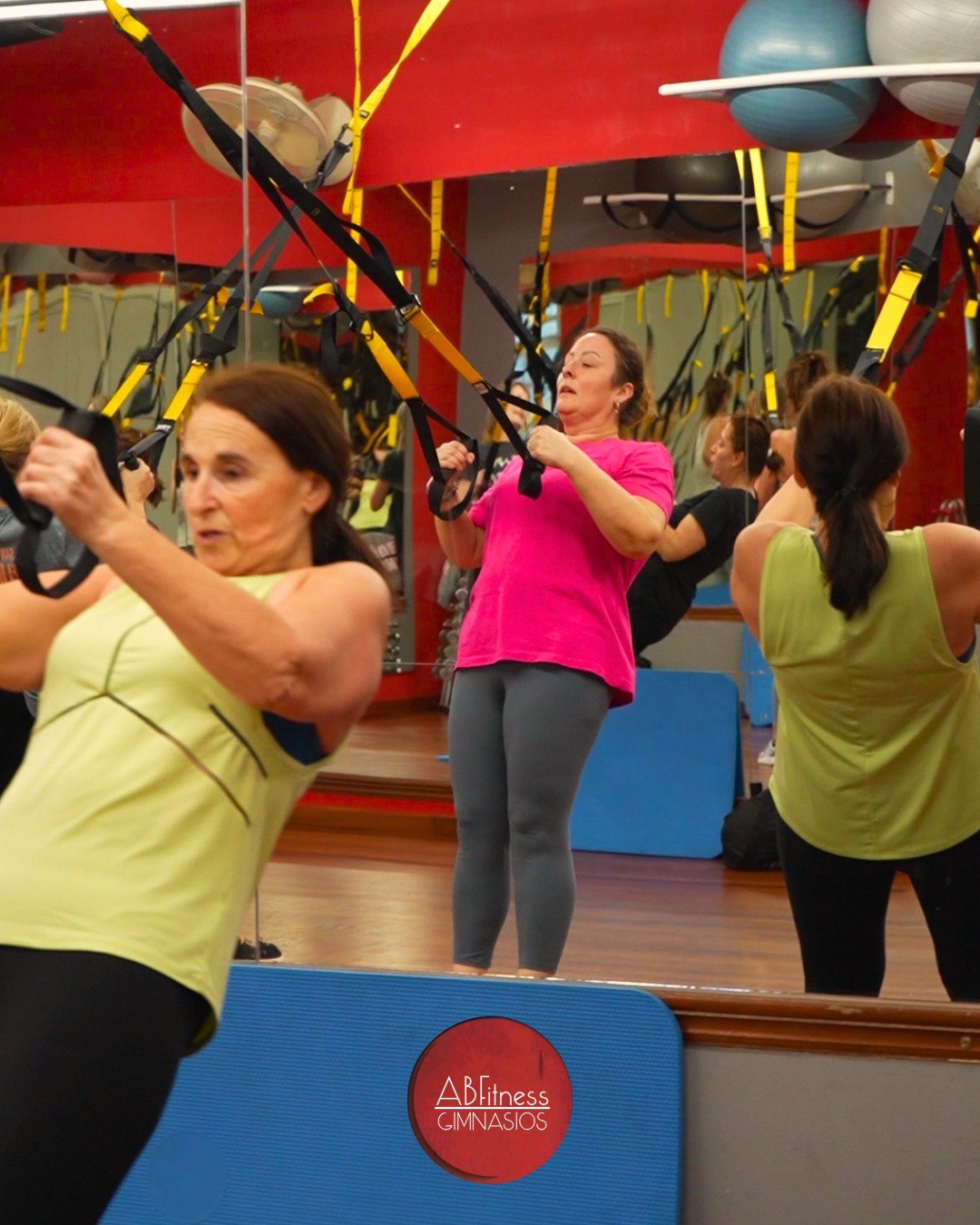 Entrenamiento en suspensión TRX